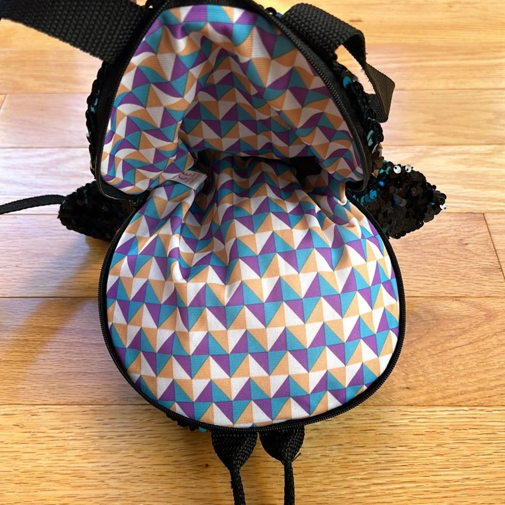 TY Waddles Sequins Penguin Kids Backpack with Adjustable Straps.